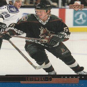 Trevor Letowski - 1999 Upper Deck Hockey Card